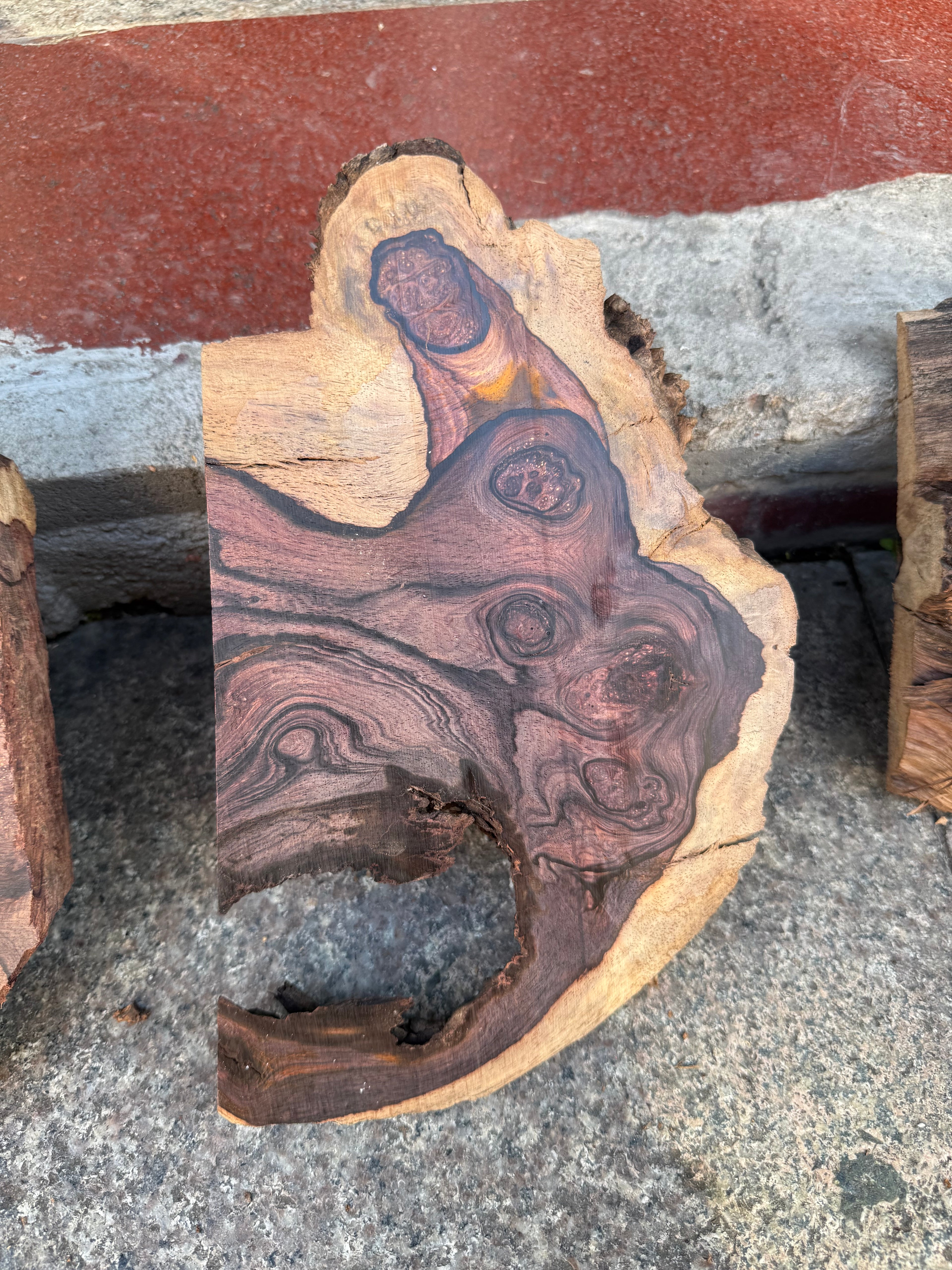 Cocobolo small burls
