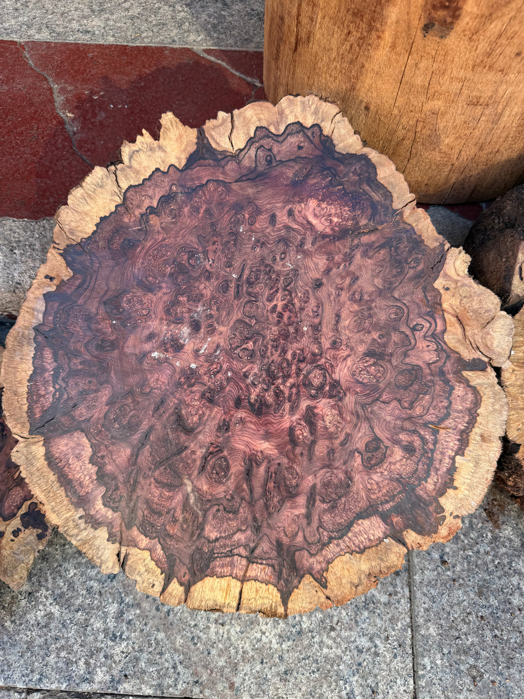 Cocobolo burls