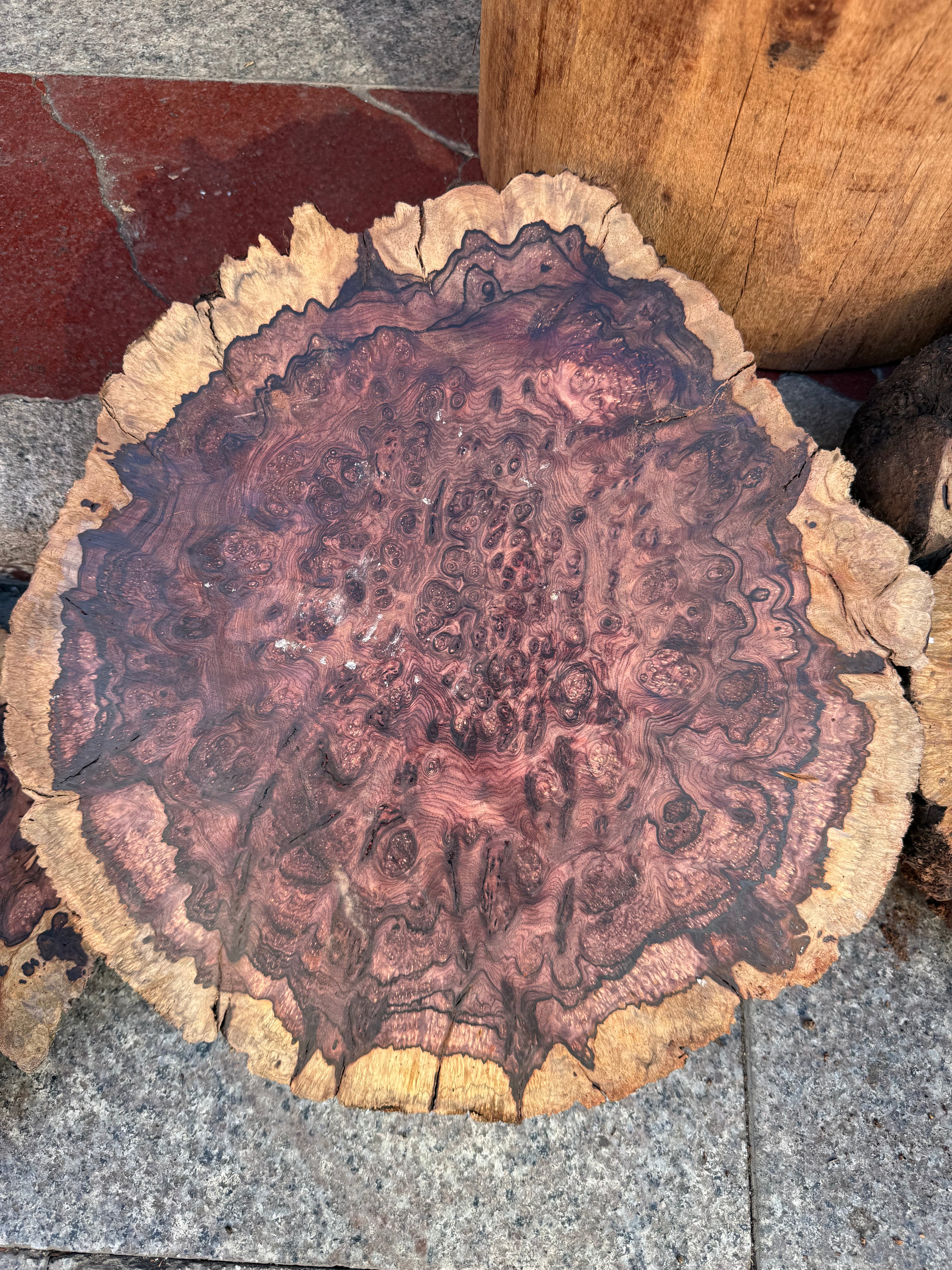 Cocobolo burls