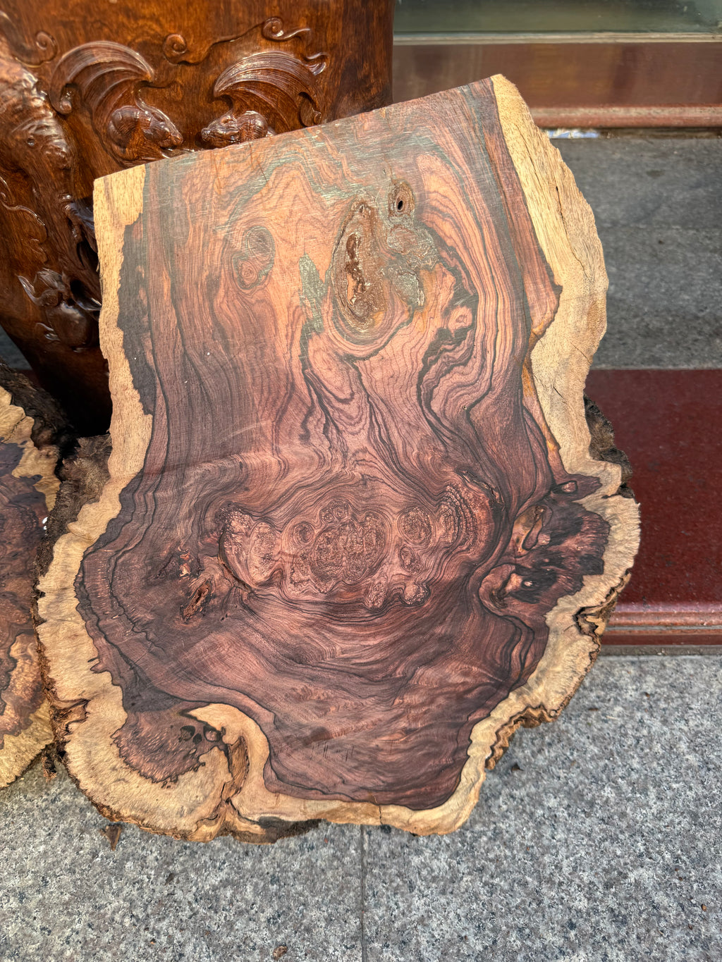 Cocobolo burls
