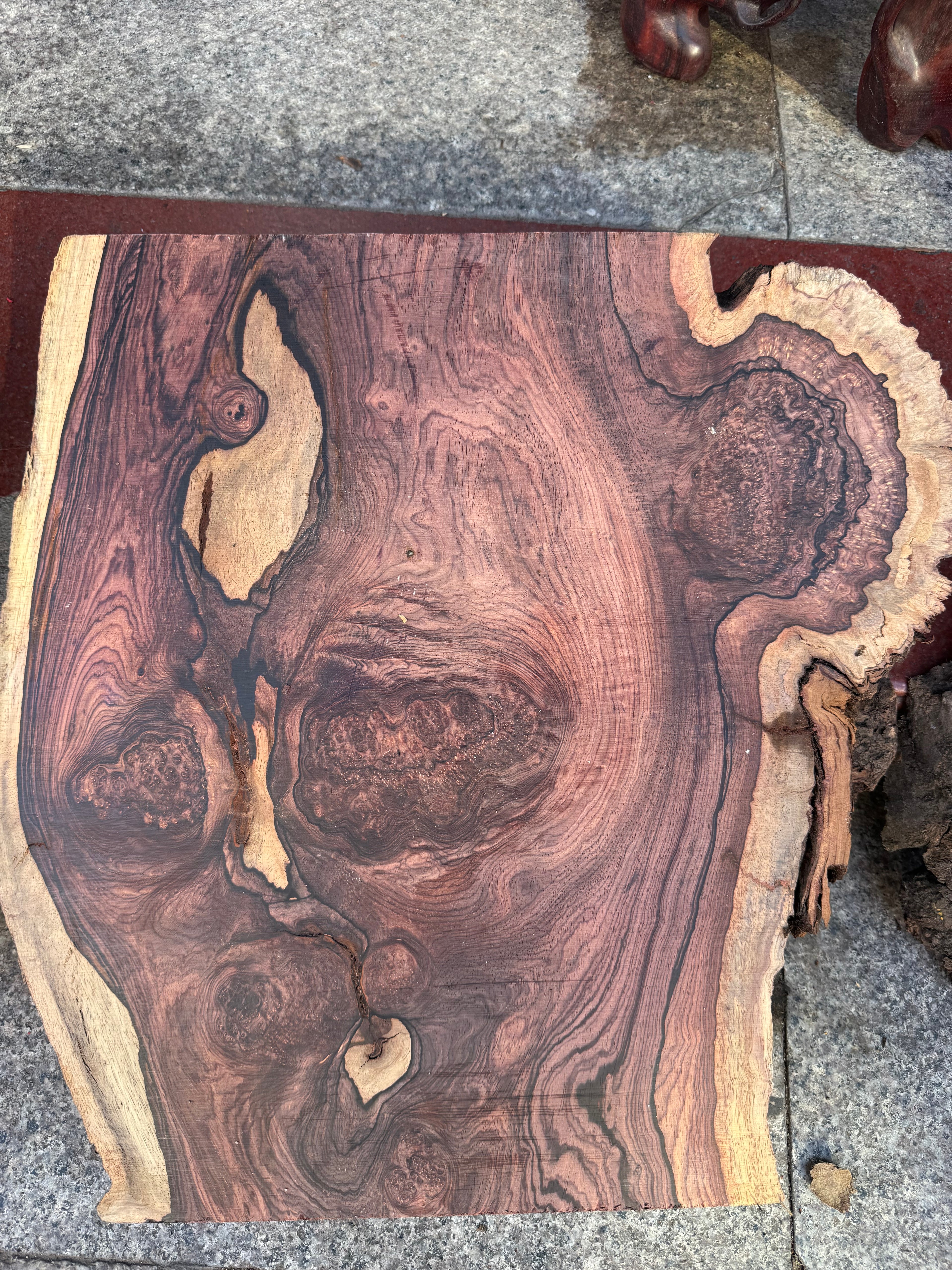 Cocobolo burls A grade